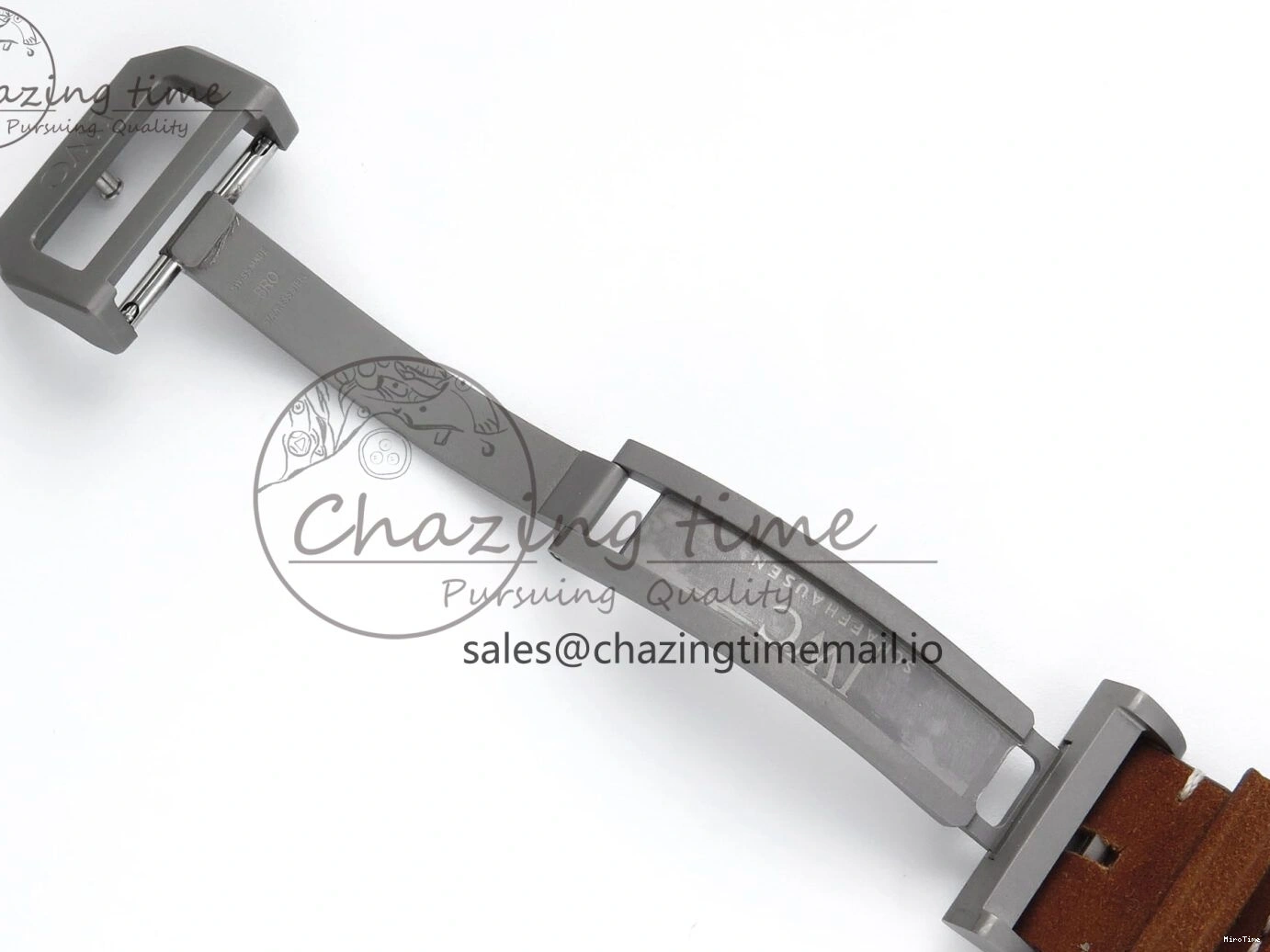 MIROTIME 0417 Big Pilot IW329701 M+F 1:1 Best Edition Black Dial on Brown Leather Strap MY RelaxedFit 7005